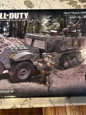 Mega Blocks call of duty Half track ambush 06827